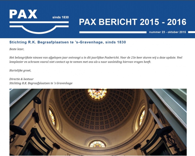 Link naar het Paxbericht 2015-2016